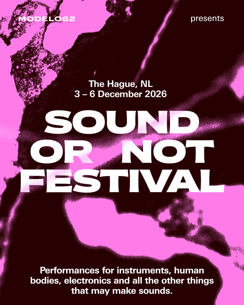 Sound or Not Festival poster, 3–6 December 2026